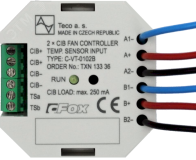 Компактный драйвер для inVENTer C-VT-0102B, CIB, 2x. Драйвер вентилятора для inVENTer (±15V DC), 1x AI для датчика температуры TXN 133 36 TECO