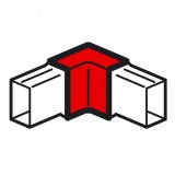 Угол внутренний 40x40мм 638181 Daccord/Legrand