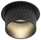 Встраиваемый светильник декоративный DK112 BK MR16 GU5.3 черный Б0058436 ЭРА