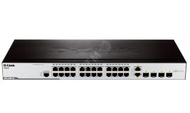 Коммутатор управляемый L2 28 портов Combo/SFP 10 100 1000 Мб/с 35460 D-Link