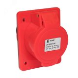 Розетка кабельная 32А 3Р+N+Е IP44 скрытая 380В 425 ps-425-32-380 EKF