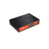 Коммутатор управляемый L2 PoE 10 портов, 8хPoE 10/100/1000 Мб/с, 2хSFP, 150 Вт WI-PMS310GF Wi-Tek