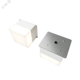 Светильник светодиодный RVE-LBX-LUMO40-PLAZA10015-2-GR (Квадрат Грильято 2шт 85х85х80мм 16Вт встраиваемый 4000K Белый) RVE00003282 RVElektro