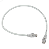 Патч-корд TERACOM PRO Cat.6 экранированный FTP оболочка LSZH серый (0.5м) TRP-6FTP-LSH-05M-GY EKF