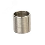Ниппель M40x1.5 никелированная латунь 6051-40 DKC