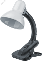 Светильник настольный NDF-C011-60W-WH-E27 на прищепке белый 21076 Navigator Group