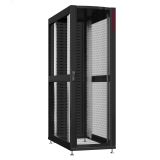 Шкаф серверный 42U 800х1200 передняя дверь: одностворчатая перфорированная IP20. задняя дверь: протект IP41. боковые панели: без. цвет: черный RAL9005  NS 8242.9360 SYSMATRIX