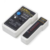 Тестер для витой пары с переходниками для коаксиального кабеля 9763c Cabeus
