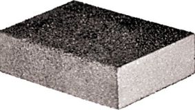 Губка шлифовальная алюминий-оксидная, 100х70х25 мм, Р 180 38355 FIT