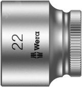 Головка торцевая шестигранная 8790 HMB Zyklop DR 3/8 22 x 30 мм WE-003567 Wera