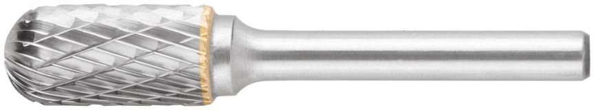 Шарошка карбидная, штифт 6 мм, тип ''С'', цилиндрическая закругленная 12х25х70 мм 36610 FIT