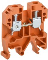 Клемма винтовая КВИ-6мм2 оранжевая YZN30-006-K09 IEK
