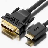 Кабель HDMI 19М на DVI 25М, 5 м., черный 1000480528 Greenconnect