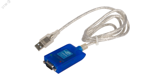 Преобразователь USB в RS-232 230 Кб/с до 10м, 115 Кб/с 300м, 57.6 Кб/с 1200м ЭКО36912 Gigalink