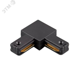 Коннектор черный (пластик) L- обр. PTR P CL-BL 5052116 JazzWay