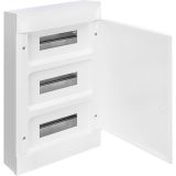 Practibox S Пластиковый щиток Навесной (ЩРн-П) 3X12 Белая дверь 135603 Legrand