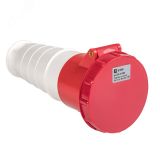 Розетка кабельная 63А 3Р+Е IP67 переносная 380В 234 ps-234-63-380 EKF