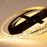 LED лента силикон, 8 мм,  IP65, SMD 2835, 120 LED/m, 12 V, цвет свечения теплый белый 141-366 REXANT