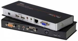 Удлинитель KVM 300 метров, VGA, USB, аудио, 1920 x 1200 1000155585 Aten
