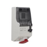 Щит комбинированный IP44 3К+З с заземлением 32А 400В P17 056653 Legrand