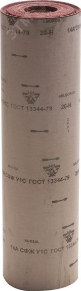 Рулон шлифовальный, на тканевой основе, водостойкий, KK19XW 20-H (Р70), 775 мм, 30 м 3550-020_z01 БАЗ Абразив