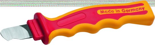 Нож для снятия изоляции VDE 1000В 35х190 мм, рукоятка SoftGripp 2041K NWS