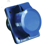 Розетка кабельная 16А 2Р+Е IP44 скрытая 220В 413 ps-413-16-220 EKF