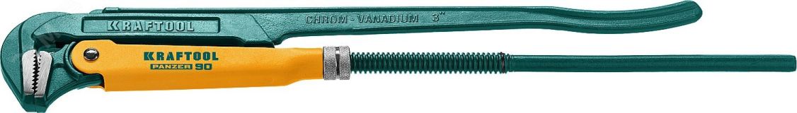 Трубный ключ с прямыми губками PANZER-90 №4 3'' 670 мм 2734-30_z02 KRAFTOOL