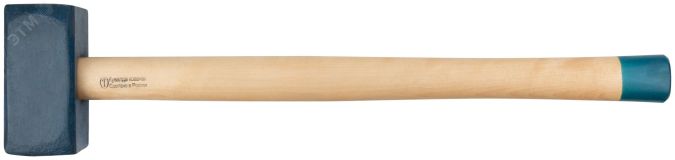 Кувалда кованая в сборе, деревянная эргономичная ручка 8.6 кг 45038 РОС
