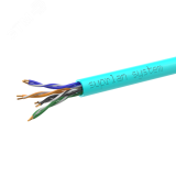 Витая пара UTP 4 пары AWG 24 Cat.5e внутренняя Cu (UTP 4x2x0,51 5e In/Cu) SYSTEM Project SL40-UUIH4D SUPRLAN