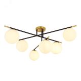Потолочная люстра ALCOR A2224PL-6BK Arte Lamp