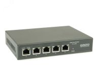 Коммутатор 2.5G Ethernet на 5 RJ45 портов. Порты: 5 x 2.5G (10/100/1000/2500Base-TX). Auto MDI/MDIX 00-00014343 OSNOVO