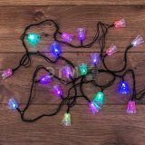 Гирлянда светодиодная Колокольчики 20 LED RGB 2,8 м 303-062 Neon-Night