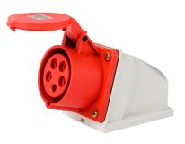 Розетка стационарная 3Р+РЕ+N 16А 380В IP44 РС-103 26194DEK Dekraft