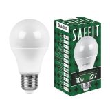 Лампа светодиодная LED 10вт Е27 дневной 55006 SAFFIT