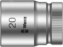 Головка торцевая шестигранная 8790 HMC Zyklop DR 1/2 20 x 37 мм WE-003611 Wera