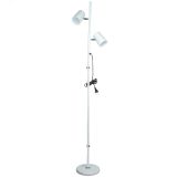 Торшер ULM-T600 2х6W/4500K/DIM WHITE напольный светодиодный 2х6W Сенсорный выключатель Диммер Белый ТМ UL-00010175 Uniel