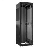 Шкаф серверный 52U 800х1000 передняя дверь: без. задняя дверь: одностворчатая глухой металл IP51. боковые панели: перфорированные. цвет: черный RAL9005  EX 8052.9022 SYSMATRIX