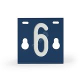 Табличка номера фидера ''6'', 65х60х1.5 мм PEM241.6 ENSTO/ЭНЕРВИК