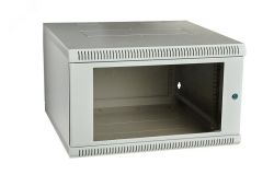 Шкаф настенный разборный 19д12U(600x650) дверь стекло 130411-00569 ССД