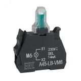 Световой блок OptiSignal D22 A45-LB-VM6 синий 230-240VAC ZBVM6 332211 КЭАЗ