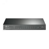 Коммутатор управляемый PoE 10 портов, 8хPoE 10/100/1000 Мб/с, 2хSFP, 61 Вт 1000338202 TP-Link