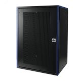 Шкаф настен. 19', 18U 600х450, дв. перф., чер. DATAREX DR-620411 Datarex
