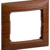Рамка VALENA 1 пост тонированное дерево 770311 Legrand/Daccord
