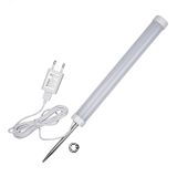 Светильник для растений светодиодный ULT-P39-6W-SPLE IP40 WHITE 3M RRP06C00 на колышке. Блок питания в-к. провод 3м. Спектр для фотосинтеза. TM Uniel UL-00009112 Uniel