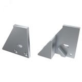 Заглушка для ALM-GLASS-10 с опорой правая с отверстием (ARL, Металл) 026740 Arlight