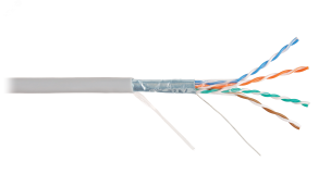 Витая пара F/UTP 4 пары Cat 5e одножильный медный 049мм внутренний PVC серый 305м ЭКО50960 NIKOMAX
