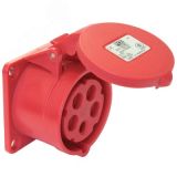 Розетка кабельная 16A 3P+E 400V скрытая IP44 DISF040164 DKC