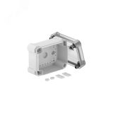 Распределительная коробка X06C, IP 67, 151х167х87 мм, сплошная стенка, с прозрачной крышкой 2005532 OBO Bettermann