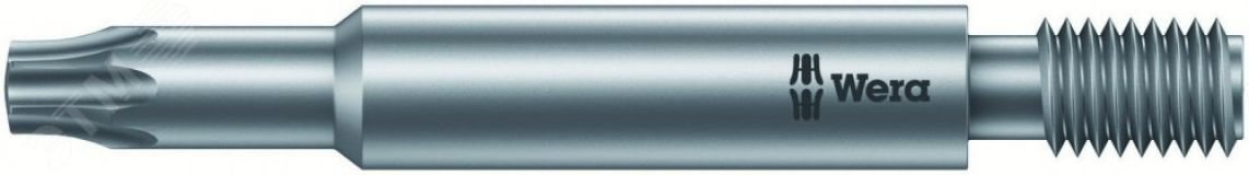 Бита 867/12 Z TORX вязкая твердость хвостовик с резьбой M 5 TX 20 x 45 мм WE-064155 Wera